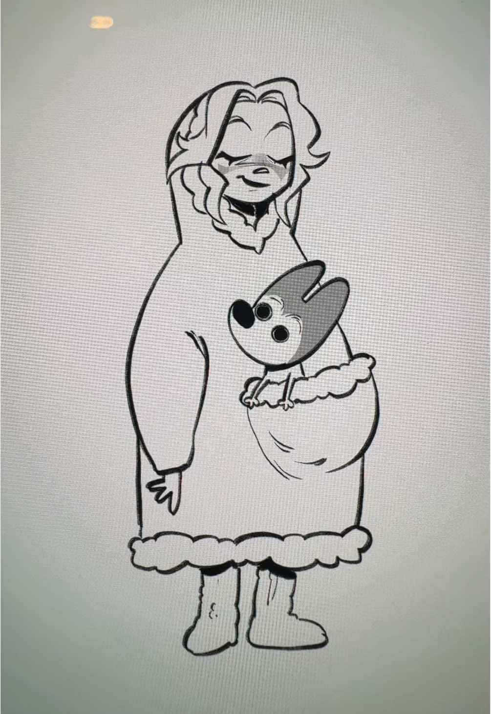 Replying to @oh sixteen~ silly doodle #fyp 