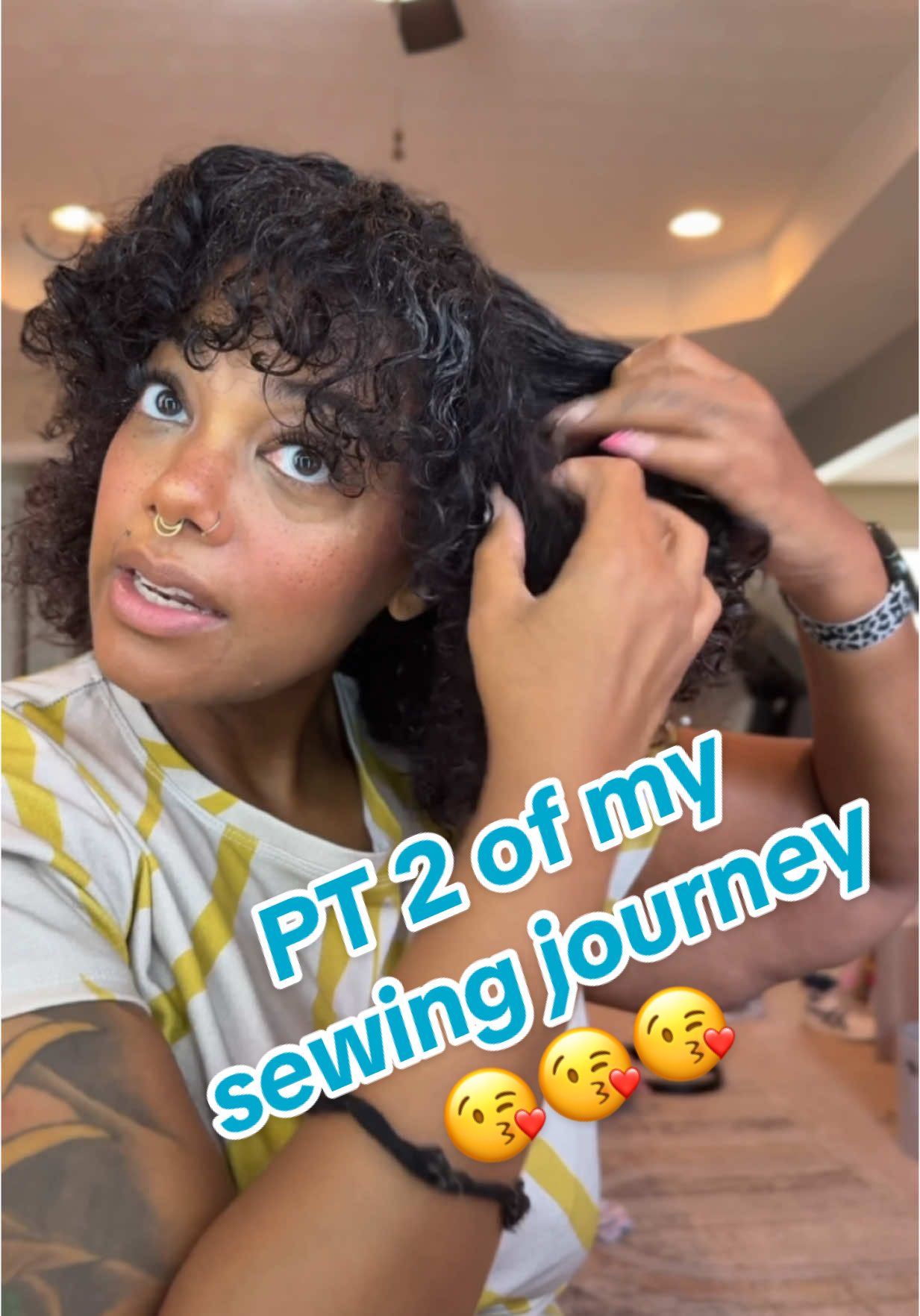 Replying to @Jeannette Burchfield thank you!!!! Here is part 2 of my #sewing journey and kind of why I do what I do.  #plussize #sewingtiktok #sewingforyoupage #introvideo 