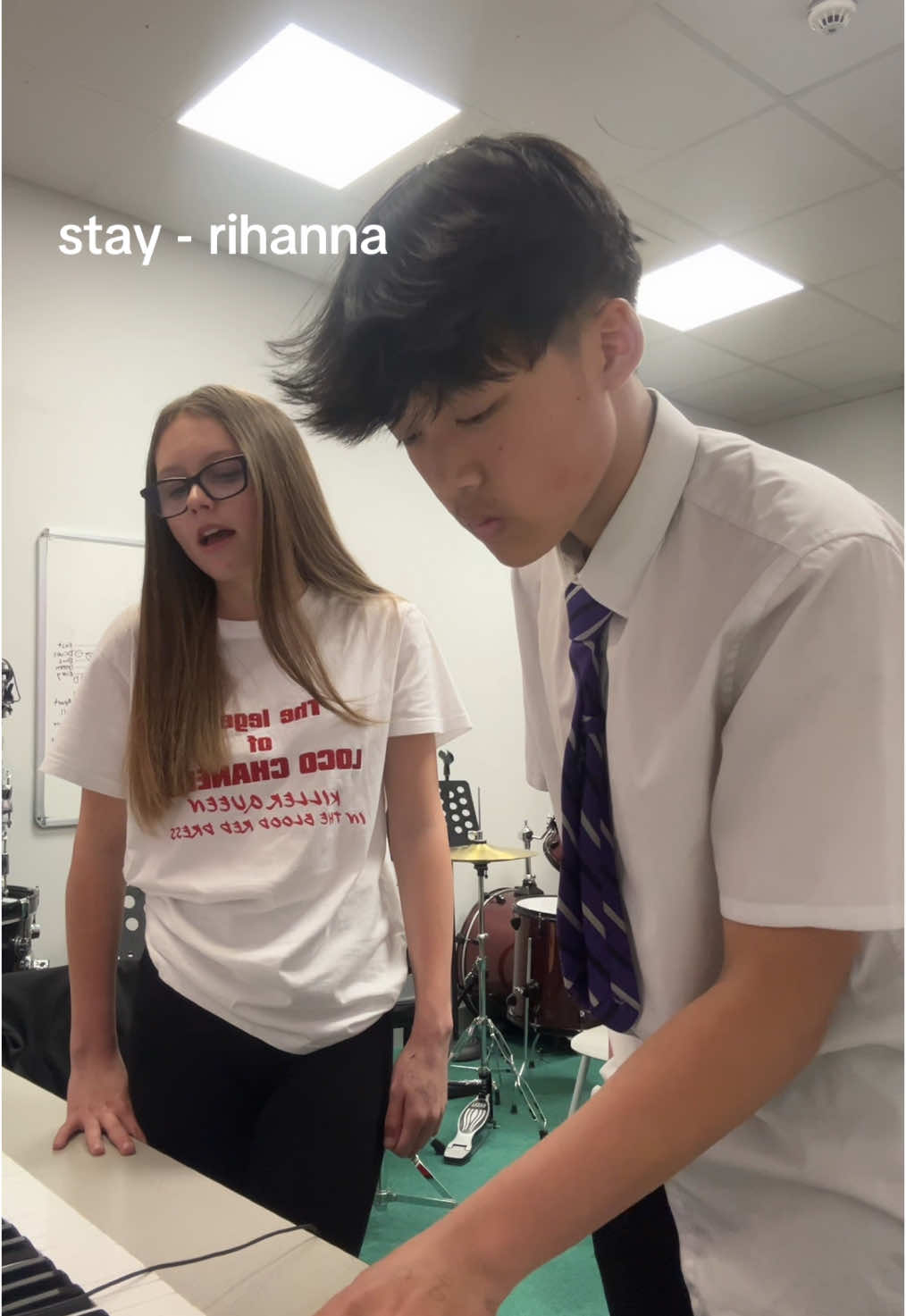 @reily #fyp #foryou #viral #singing #piano #like #comment #blowthisupforme #stay #rihanna #xyzbca 