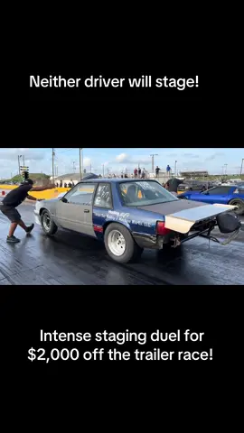 Intense staging Duel off the trailer race! #dragracing #dragrace #racing #motorsports #Motorsport #racer 