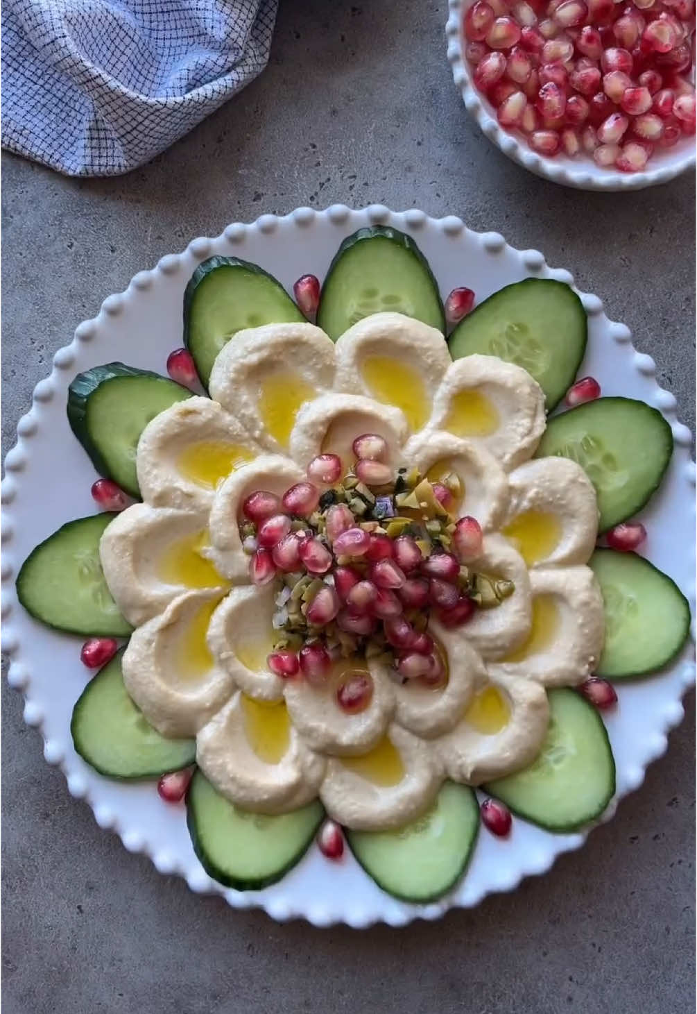 #تزيين #فن تقديم#تقديمات#حمص #تبولة#شامية #بابا_غنوج #رمان #اكسبلور #تيك