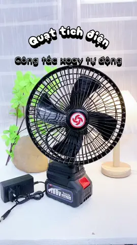 Quạt tích điện tự động quay #quattichdien #quattichdienmini #quatmakita #makita #giadungtienich #quat 