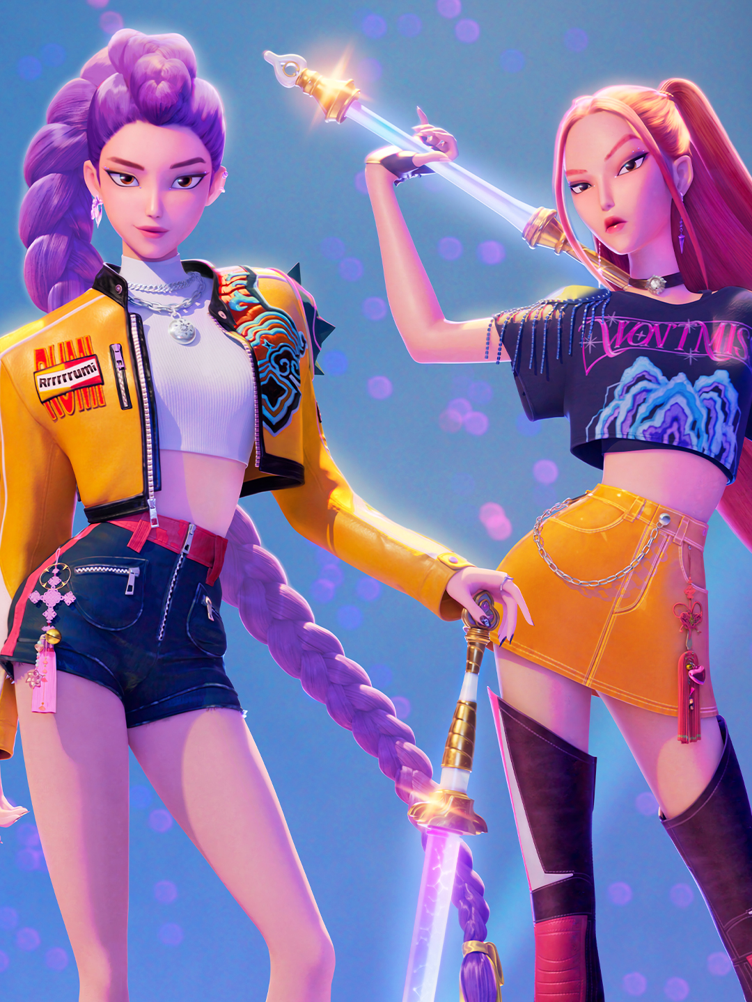 Cuando no están en tour… están cazando demonios. 'Las Guerreras K-Pop' tienen todo lo que un fandom necesita: idols y caos. Estreno 20 de junio. #LasGuerrerasKPop #KDramaOscuro #IdolVsDemons #FYP #ParaTii