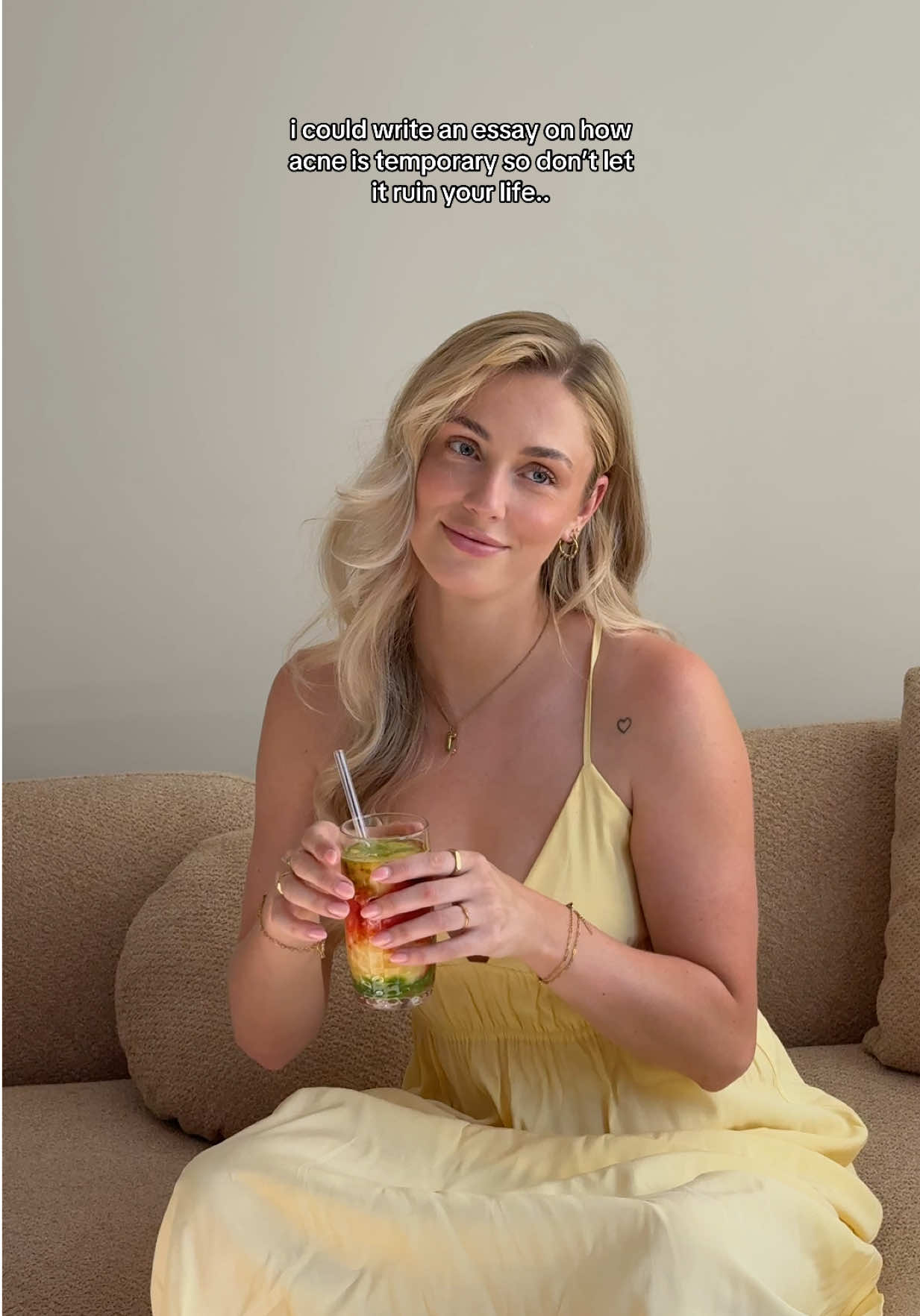 Clear skin? Cute. But self-confidence? Unbeatable. #acne #skin 