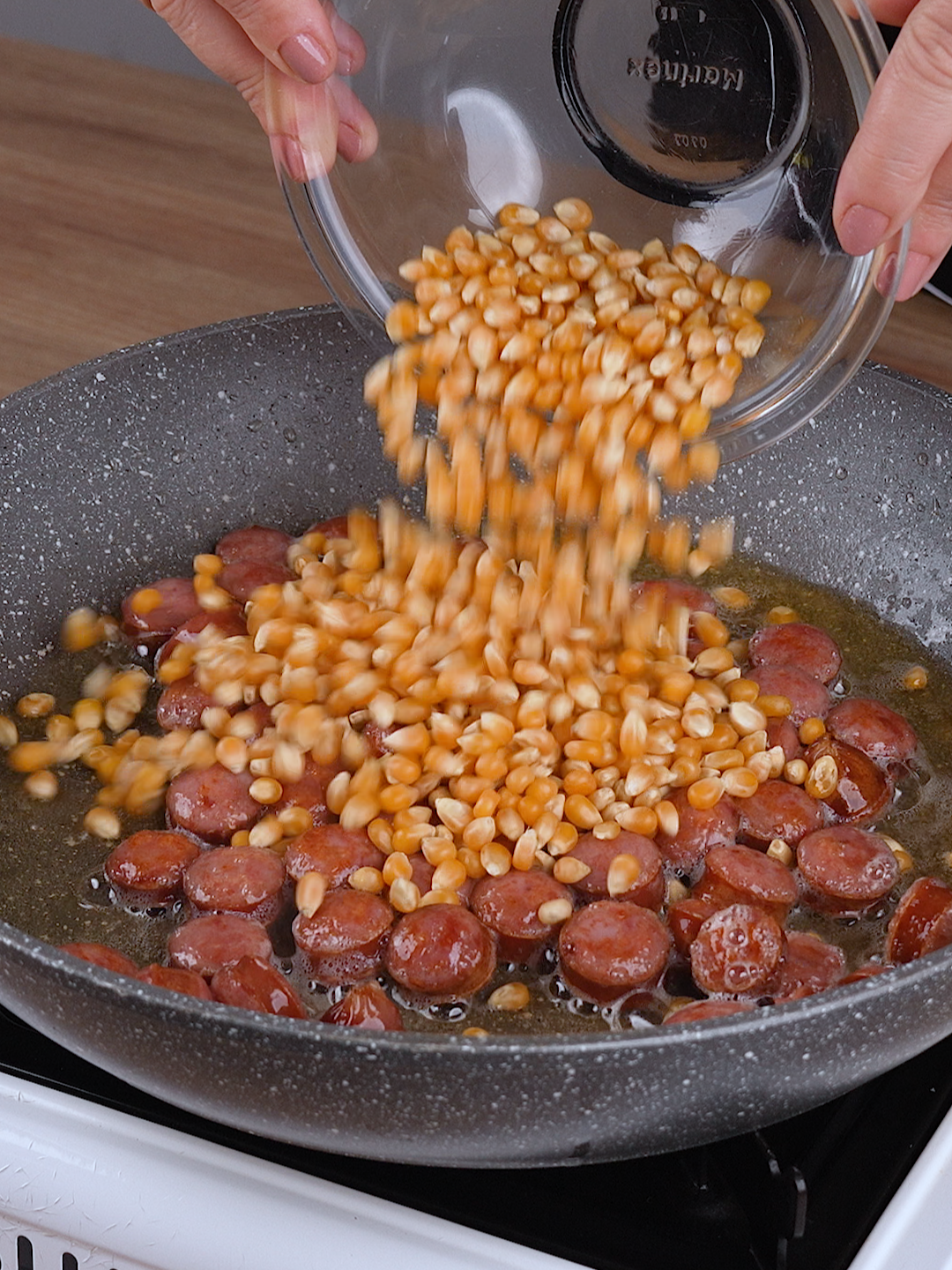 Siempre que preparo palomitas así, todo el mundo me pide la receta #aquellareceta #Receta #recetas #viralfood #Foodie