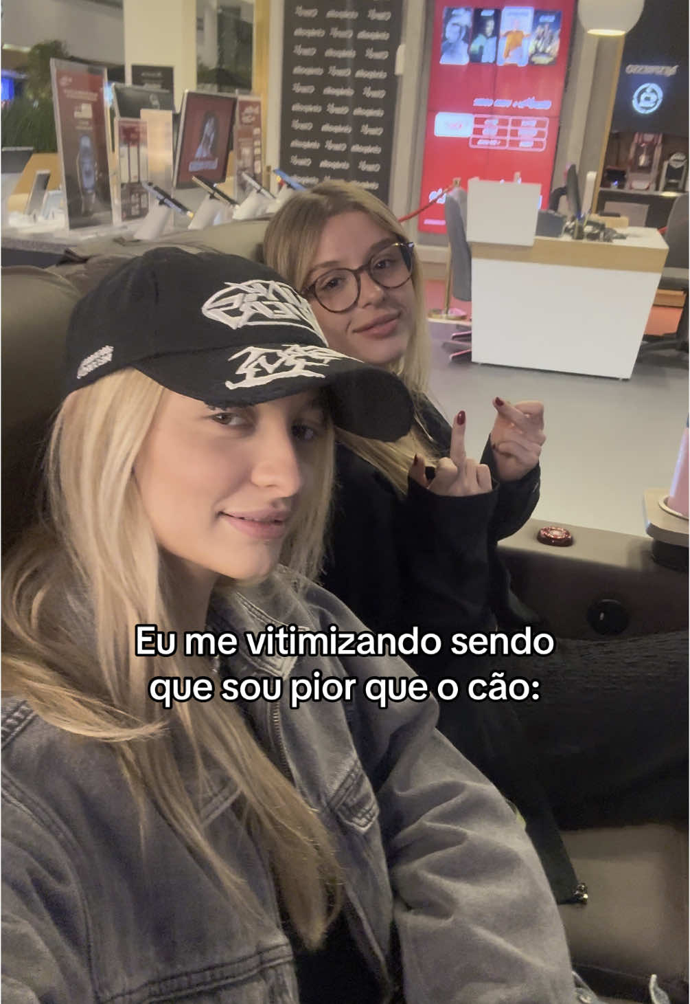 hiperfoco no dedo do meio