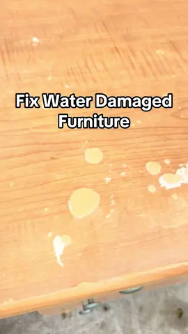 Particle board and laminate furniture bubbles when it gets water damage. Don’t fret! Here’s how to fix water damaged furniture.  #waterdamage #furniturerestoration #furnituretepair #refurbished #diyhomeimprovement #diyhomeprojects #creatorsearchinsights 