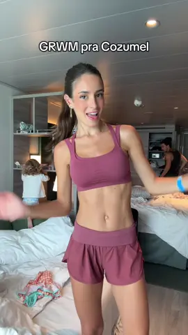 GRWM pra descer do navio em cozumel