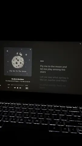 Fly Me to the Moon 🌔 - The Macarons Project #audio #lyrics #fyp #apple #music 