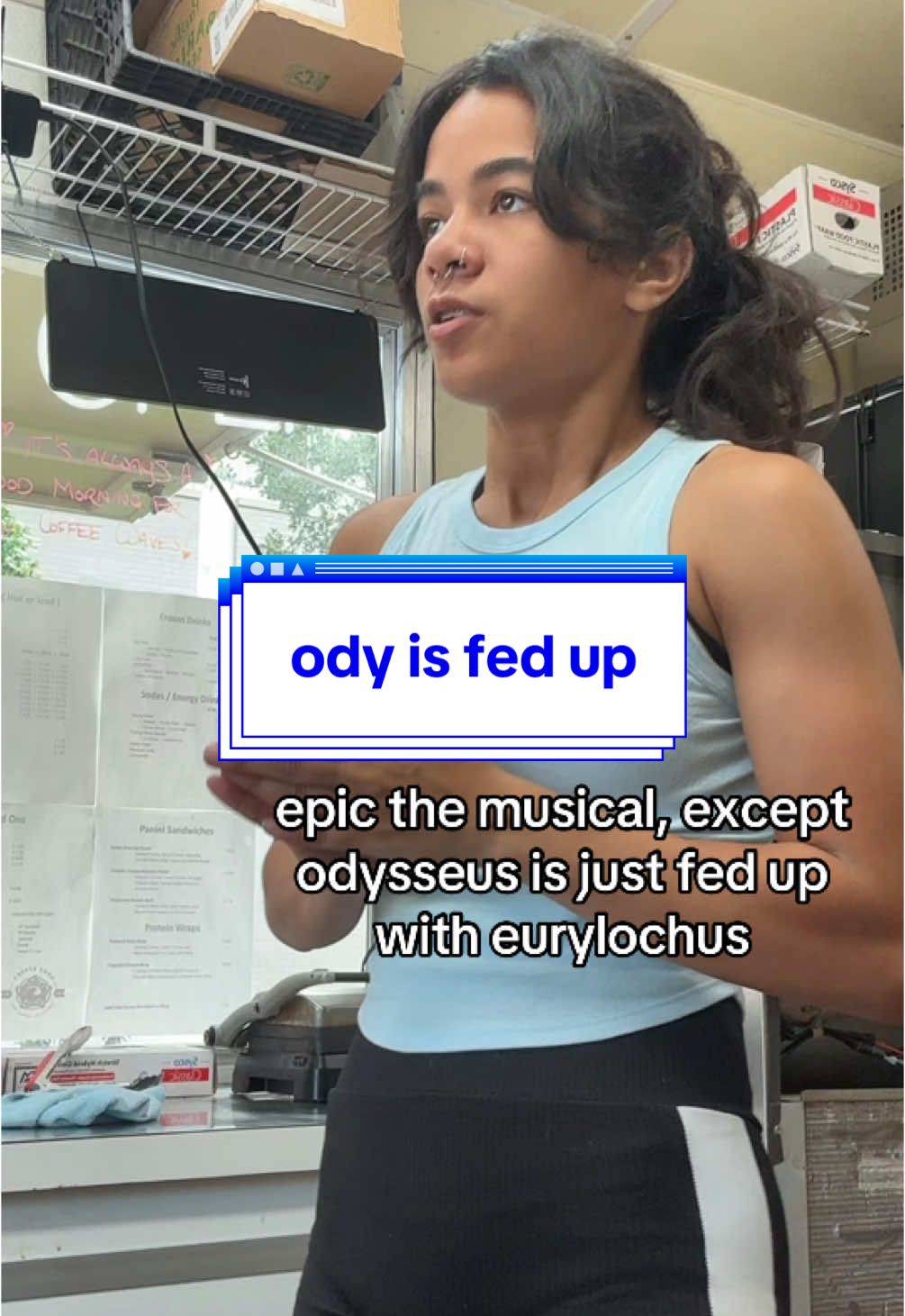 i love eury but ody was probably fed up with this man  #fyp #epicthemusical #odysseus #eurylochus #greekmythology 