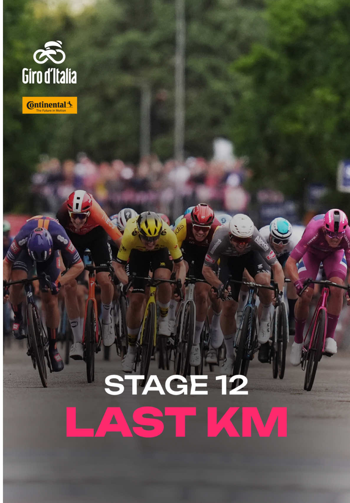 🔻 The final corner was key, and everybody knew it. A stunning leadout, for an even greater sprint.  🔻 L’ultima curva è cruciale, e tutti lo sapevano. Un leadout straordinario, per uno sprint ancora più straordinario.  ⏪️ The @Continental Ultimo Kilometro  #GirodItalia 
