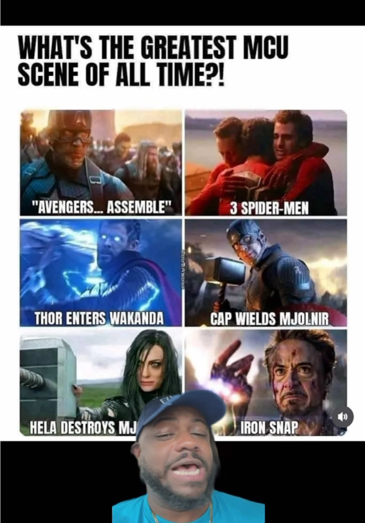 Greatest MCU scene of all time? #mcu #marvel #questionoftheday