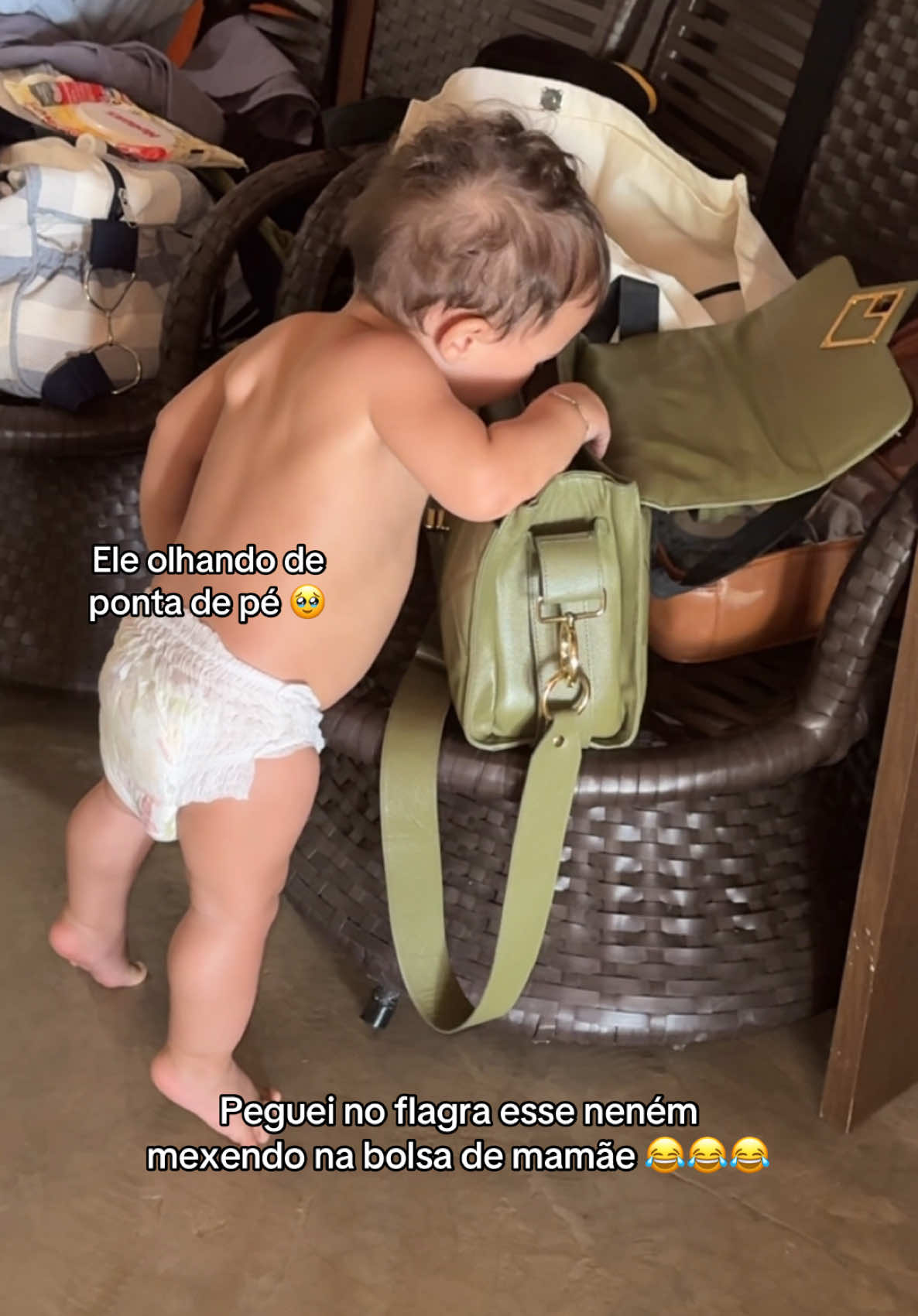 Mamãe pegou no flagra 😂😂😂😂😂