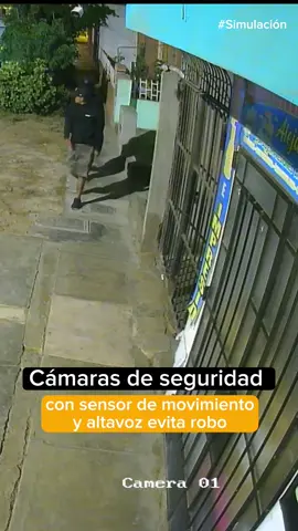 ¿Crees que una cámara solo sirve para grabar robos?  En PyT Systems tenemos cámaras que espantan a los amigos de lo ajeno ✅ Sensor de movimiento ✅ Altavoz integrado ✅ Te avisa al celular al instante  👀 Mira cómo funciona en este video de simulación. Contáctanos: 908 878 495 #SeguridadInteligente #EvitaRobos #CamaraConSensor #CamaraDisuasiva #PyTSystems #ProtegeTuCasa #AlarmaConAltavoz #TikTokPeru #AncónSegura #SeguridadEnCasa