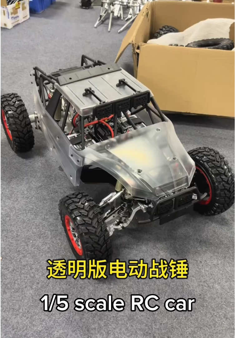 1/5 scale electric climbing RC car#engine #racing #rc #rccar #scalemodel #tk #fyp #us #man #car #climbingcar 