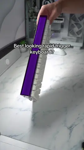This is probably the best looking budget gaming keyboard on TikTok - Aula hero 68 he #keyboard #gaming #gamingkeyboard #aula #budget #budgetkeyboard #creatorsearchinsights #rapidtrigger #whitecontour 