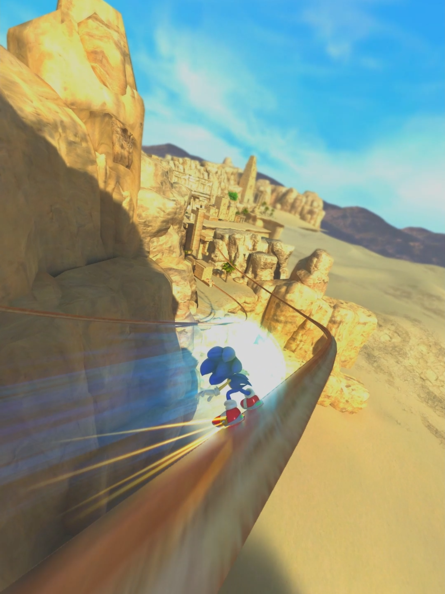 Arid Sands Act 1 - Unleashed Recomp #sonic #sonicthehedgehog #fyp #sonicunleashed #aridsands #shamar #fypシ゚ #laptop #speedrun