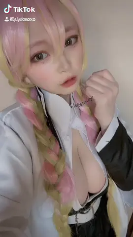 #可愛い女の子 #コスプレ#甘露寺蜜璃コスプレ なつかしいデブいた