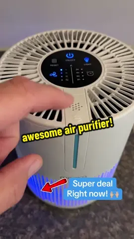 I'm so thankful for this awesome air purifier! @MookaOfficial #airpurifier #oildiffuser #hepafilter #odorremoval #TikTokShop #portableairpurifier 