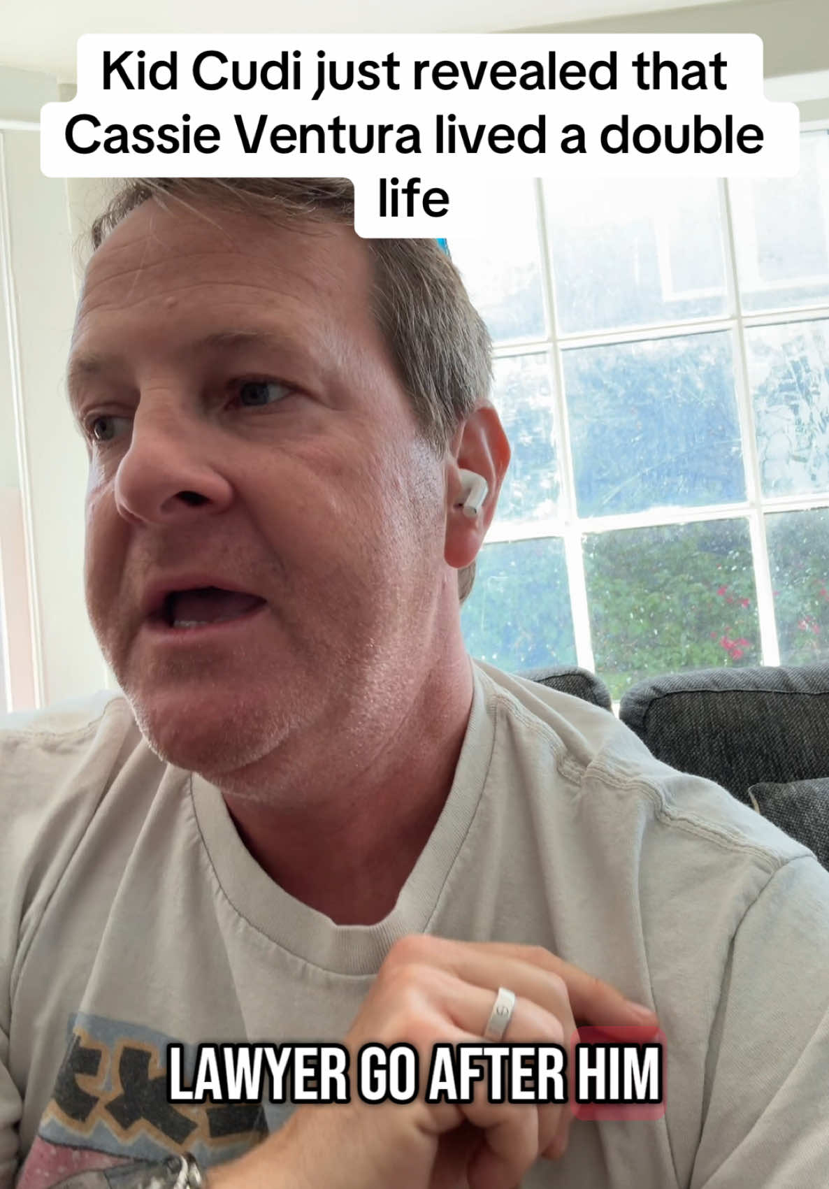 Kid Cudi just revealed that Cassie Ventura lived a double life. 