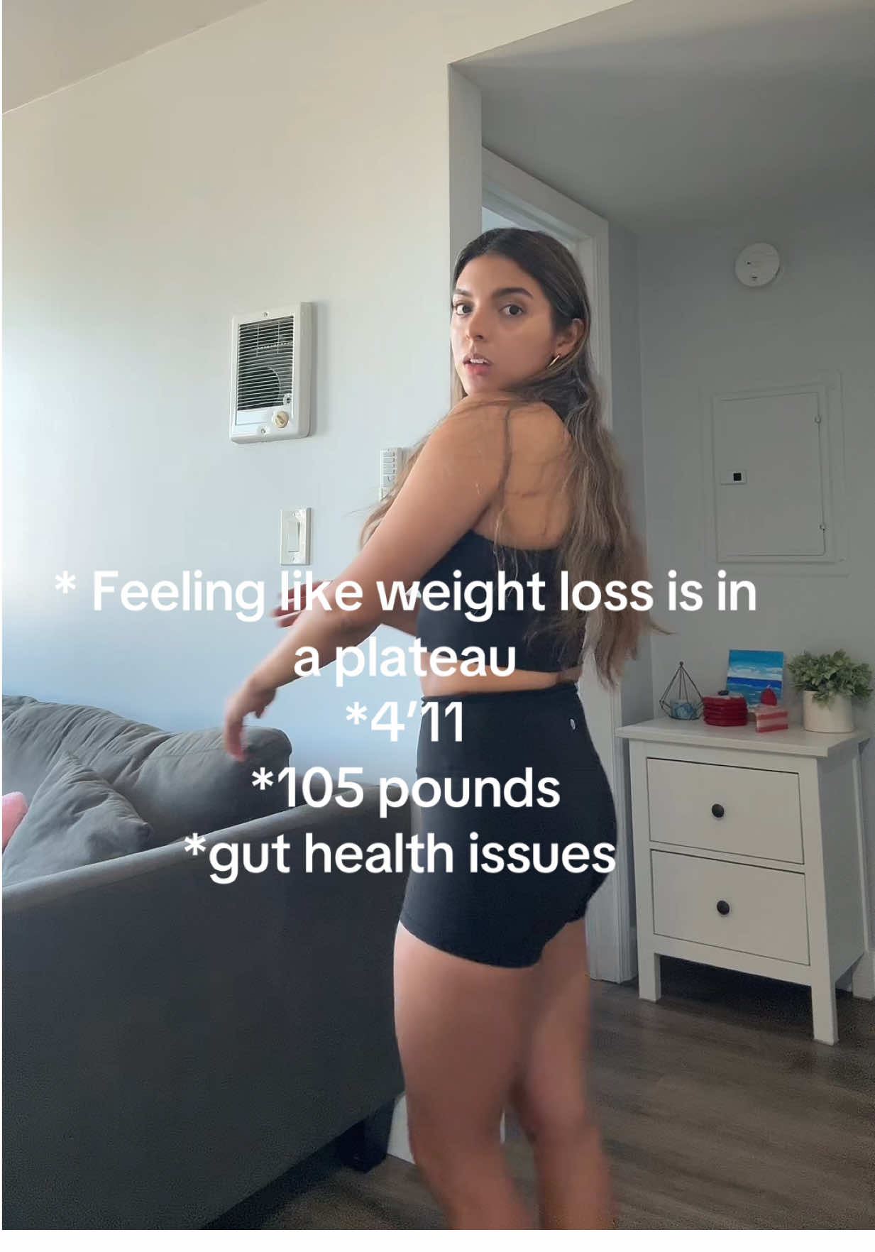 I’m so tired of being drained working hard every single day to not feel progress #weightloss #workingout #gymprogress #pilates 