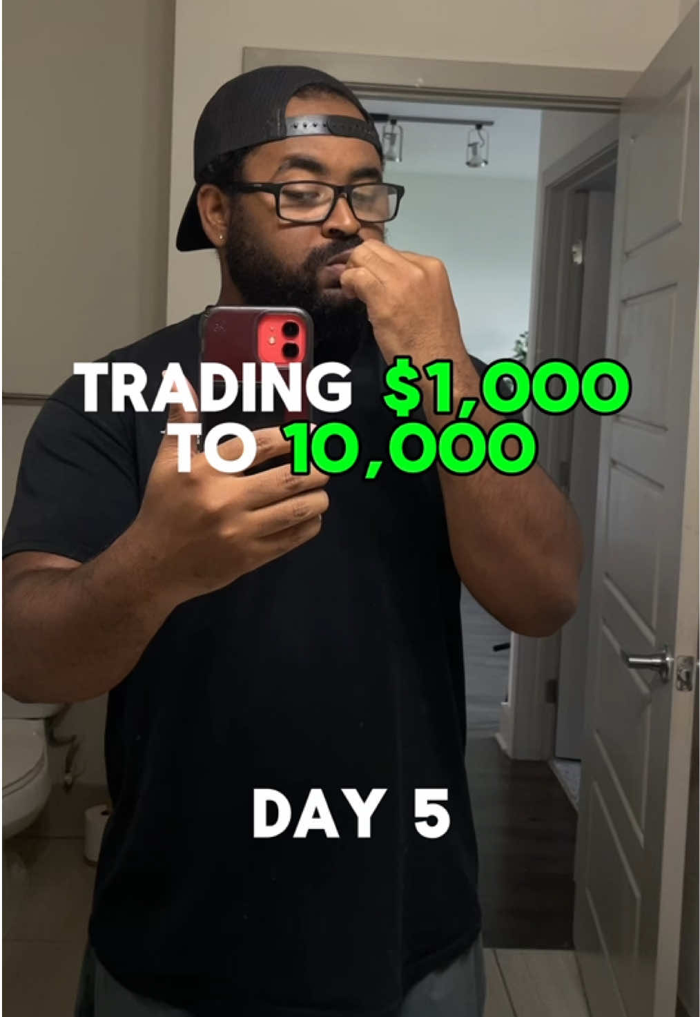 Trading $1,00 to 10,000 (day 5) #fyp #forex #trading #Vlog 