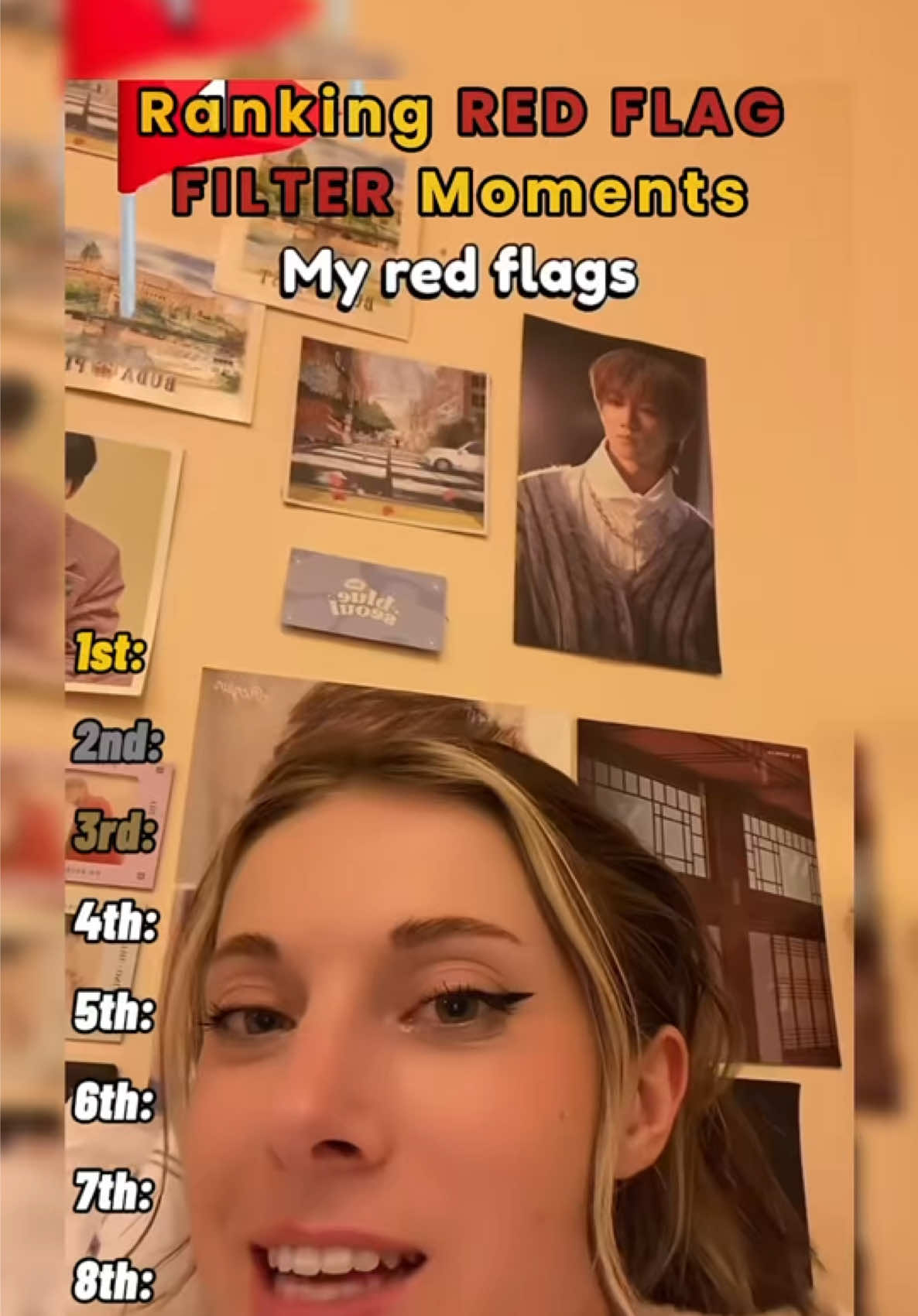 Ranking RED FLAG FILTER Moments. the last one got me like this😭 #fyp #foryoupage 