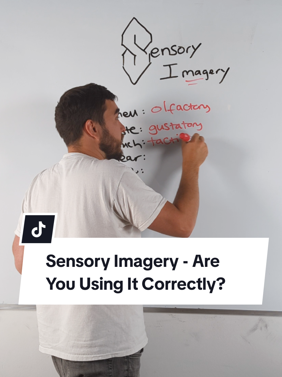 Sensory Imagery - Are You Using It Correctly?  #gcseenglish #alexdoesenglish  #myedspace  #englishlanguage #gcse2025 #gcse #gcseexams #gcseenglishtips #gcseenglishrevision #gcseenglishlit 