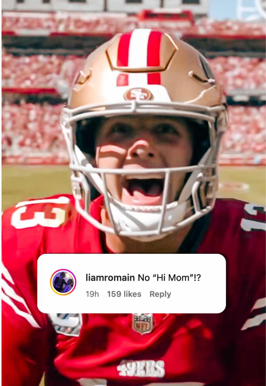 here, damn. #brockpurdy #nfl #fans #sillygoofymood 