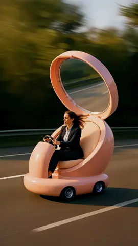 AI-generated video | Makeup + drive to work 💄🚗 #car #heels #girl #style #fashion #drive #nature #art #Love #usa