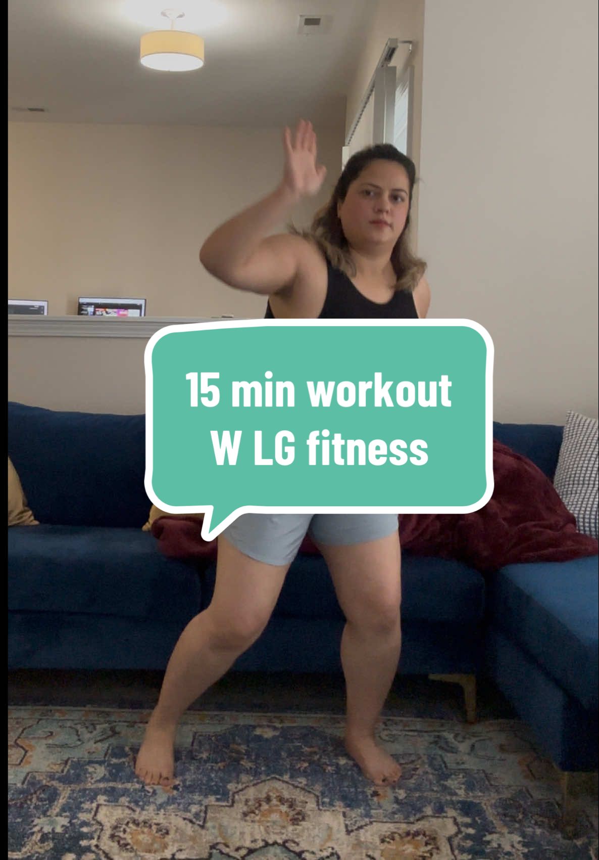 Quick lunch workout with LG fitness #workout #caloriedeficit #quickworkout #burningcalories #homeworkout #wfh #LG #smarttv #lgfitness #dance #dancemoves #fyp #fypシ #losingweight #stayinghealthy #healthyliving #healthylivingtips @LG Global 