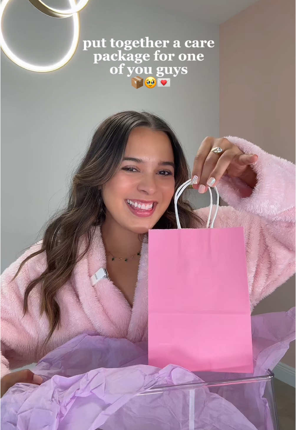 Obsessed with sending you guys little packages 🎁✨ This ones for your Emily —first to buy, always supporting, and genuinely making me believe in myself 🥹💗 I’m always posting giveaways on IG if you wanna snag one! #carepackage #giveaway #packwithme #offlinehumans #girls 