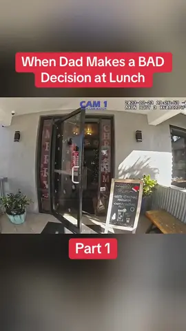 When Dad Makes a BAD Decision at Lunch Part 1 #cops #copsoftiktok #police #policeofficer #bodycam #crime #truecrime #truestory #foryou #fyp 