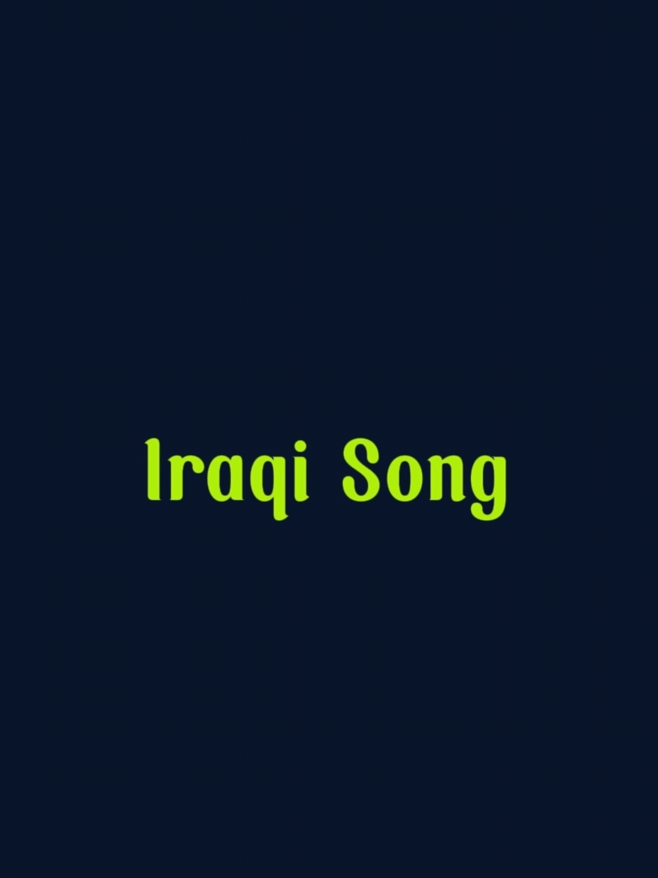 Iraq Song  . #iraq #مصمم_فيديوهات🎬🎵 #تصميم_فيديوهات🎶🎤🎬 #واستيد_يقلبمك🥴✋🏻 #fyppppppppppppppppppppppp #lyrics #song #fyp #اغاني_عربيه 