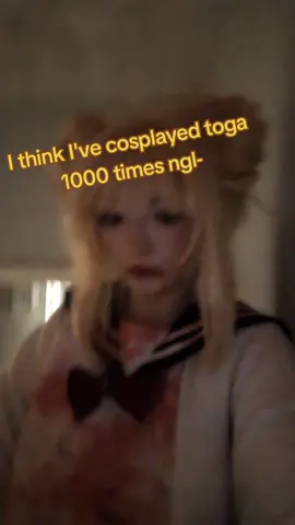 smth like that 😭 #mha #toga #myheroacademiacosplay #togahimiko #togacosplay #myheroacedamia 