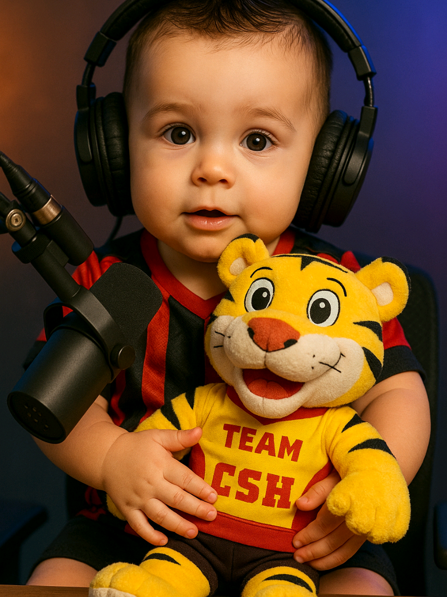 ¡El podcast más manudo del país lo da un bebé! Después de domar al monstruo morado, este peque ahora tiene al tigre en sus manos… ¡Heredia, vas de segundo! ¡La Liga se respeta! 🔴⚫🐯 #VamosLaLiga #LDALovers #BebéManudo #PodcastManudo #FútbolCR #TikTokFutbolero #PasiónRojinegra #SportingMemories #clásicoganado  #EstiloSM #AIContent #aicontentcreation 