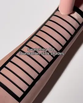 43 shades of our creamy coverage, soft matte finish, multi use foundation sticks ✨ #essencefoundationstick  