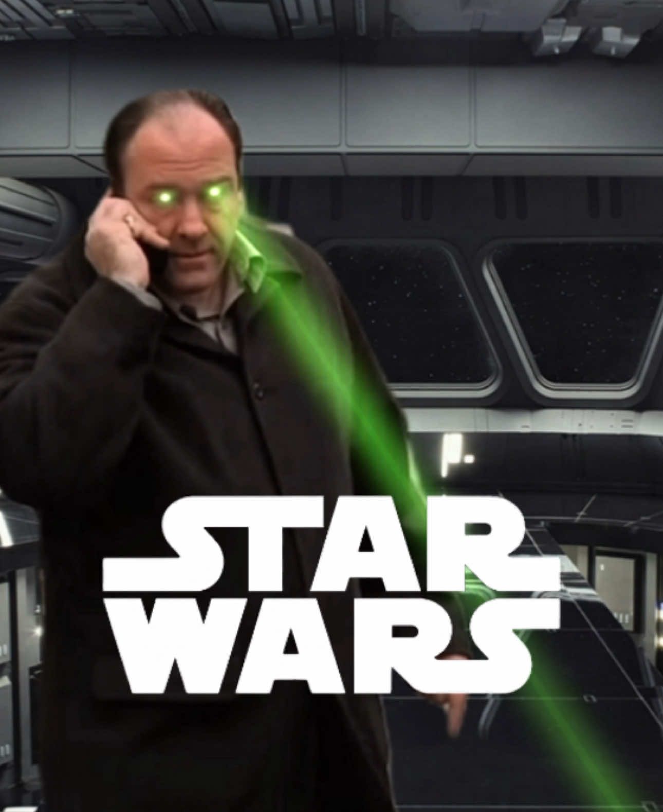 New Jersey is now running the Star Wars galaxy #thesopranos #starwars #sopranostok #tonysoprano #darthvader #lukeskywalker #empirestrikesback #battlefront3 #fyp #funnyedit 