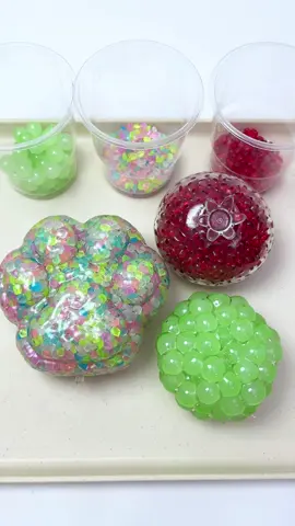 🐾🍏🍅#asmr #immersive #obsessive #satisfy #decompression #stressball #handmadeball 