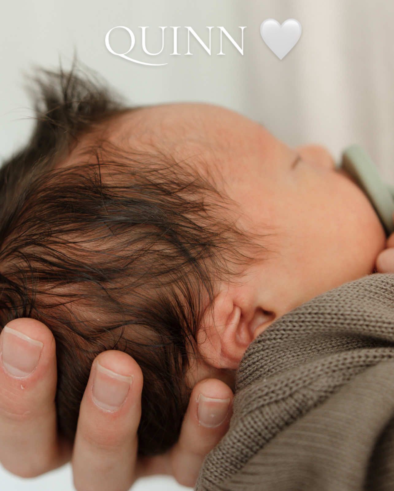 He’s here 🩵 #pregnancy #babyboy #babyfever #newborn #welcomehome  