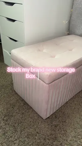 Cutest storage box ever can be used as a little sofa, storage, or a little table ! #fyp 