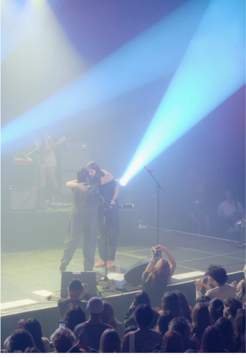 “In The Middle” live at The Fonda with the incredible @Gigi Perez . 8 days until the album is yours 🔮 Pre-save now and enter to win a signed polaroid of us.