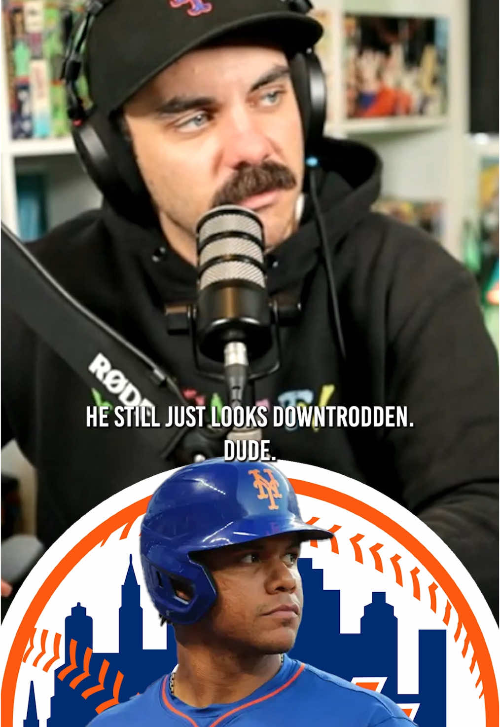 How would youarrange the Mets lineup 📋 !? The Sports Port 🎙️ Daily sports show Monday - Friday at 10:00 AM EST 🔌 Powered by @Downtime TV  . . #MLB #mets #juansoto #sports #podcast