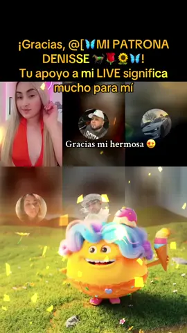 [🦋MI PATRONA DENISSE 🐎🌹🌻🦋, gracias por tu valioso apoyo en mi LIVE. Seguiré esforzándome para crear contenido LIVE aún mejor.@[🦋MI PATRONA DENISSE 🐎🌹🌻🦋 #tiktoklive #livehighlights #livegift #sagesventure #jolliesheartland 