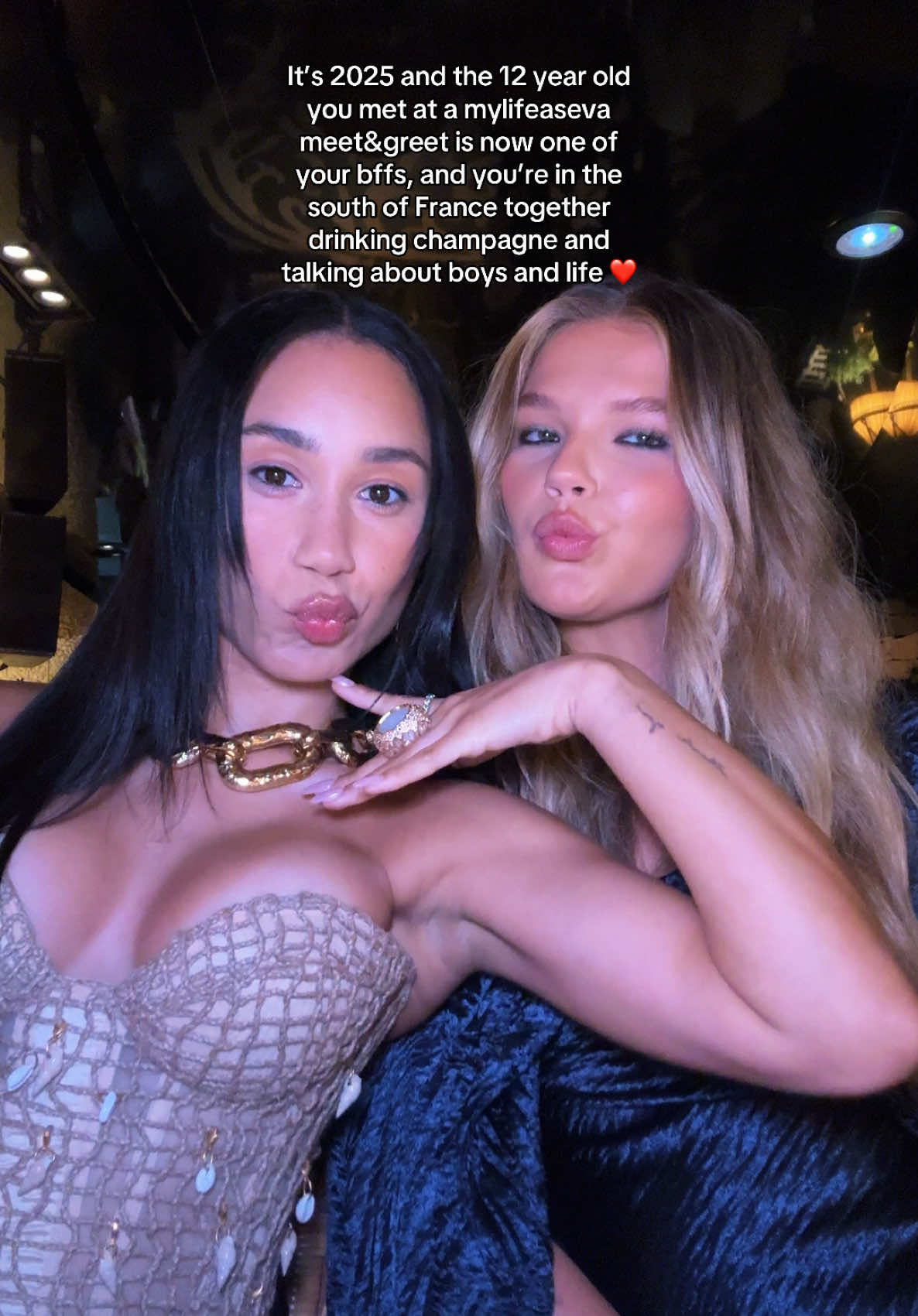 Life has a funny way of doing its thing 🥲😭❤️ @Ellie!! #cannes #cannesfilmfestival 