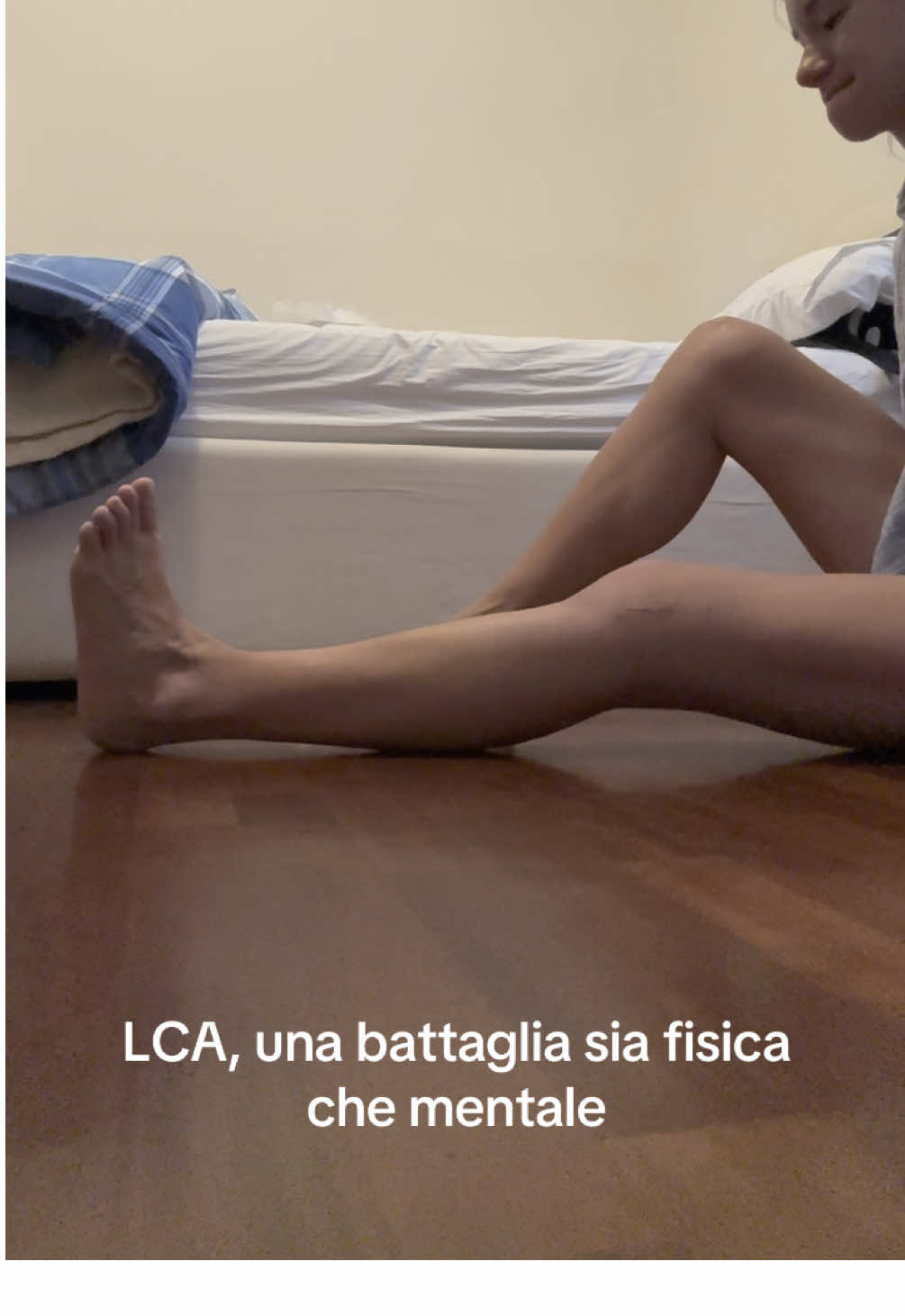 Quanta strada ancora da fare ❤️‍🩹 #LCA #alc #meniscus #operation #fyp 