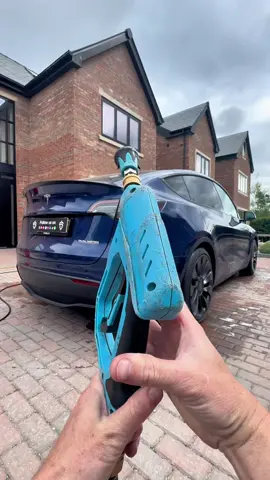Tesla Detail… Can you watch it till the end for the BEST part #fivestardetailing #satisfyingvideo #foam #tesla #detail #fyp 