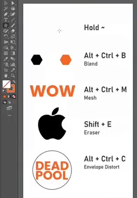 5 Adobe Illustrator Shortcut #graphicdesign #fyp #foryou #trending #uae #aitutorial #adobe #adobeillustrator #adobeillustratortutorial #graphictutorial