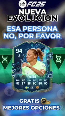 MEJORES JUGADORES para la EVOLUCION ESA PERSONA NO POR FAVOR en EAFC 25 !! #eafc #eafc25 #fc25 #fut25 #fifa25 #fifaultimateteam #fifa #tots #teamoftheseason #evoluciones #rolfo