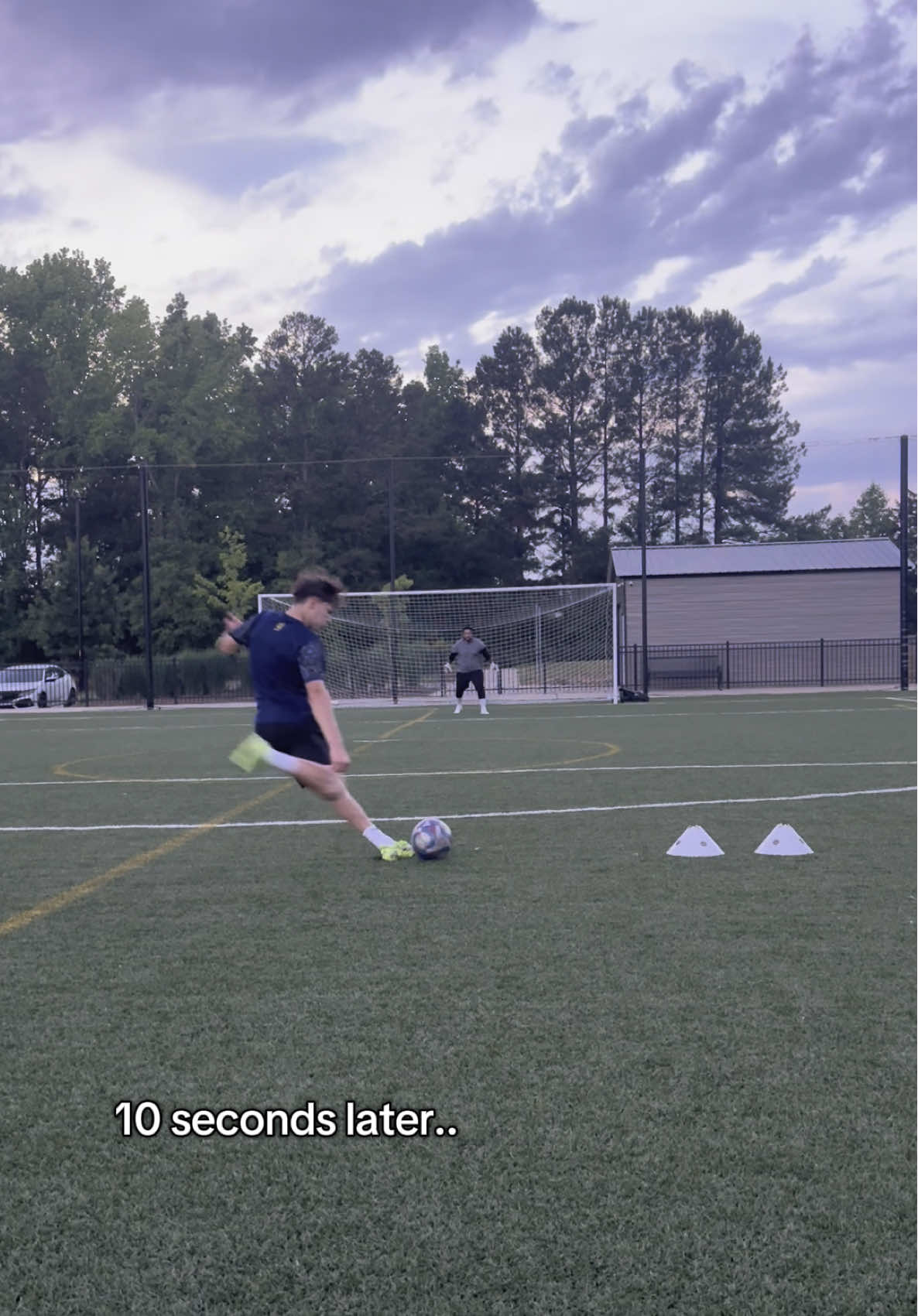 His reaction 🤩#soccertraining #football #footballtiktok #footballer #footballvideo #Soccer #footballtraining ##soccertiktok##viral_video_tiktok##shoot